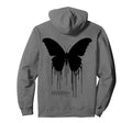 Y2K Back Streetwear Butterfly Hoodie - Novelty Apparel Unisex - T-Shirt, Sweatshirt, Hoodie