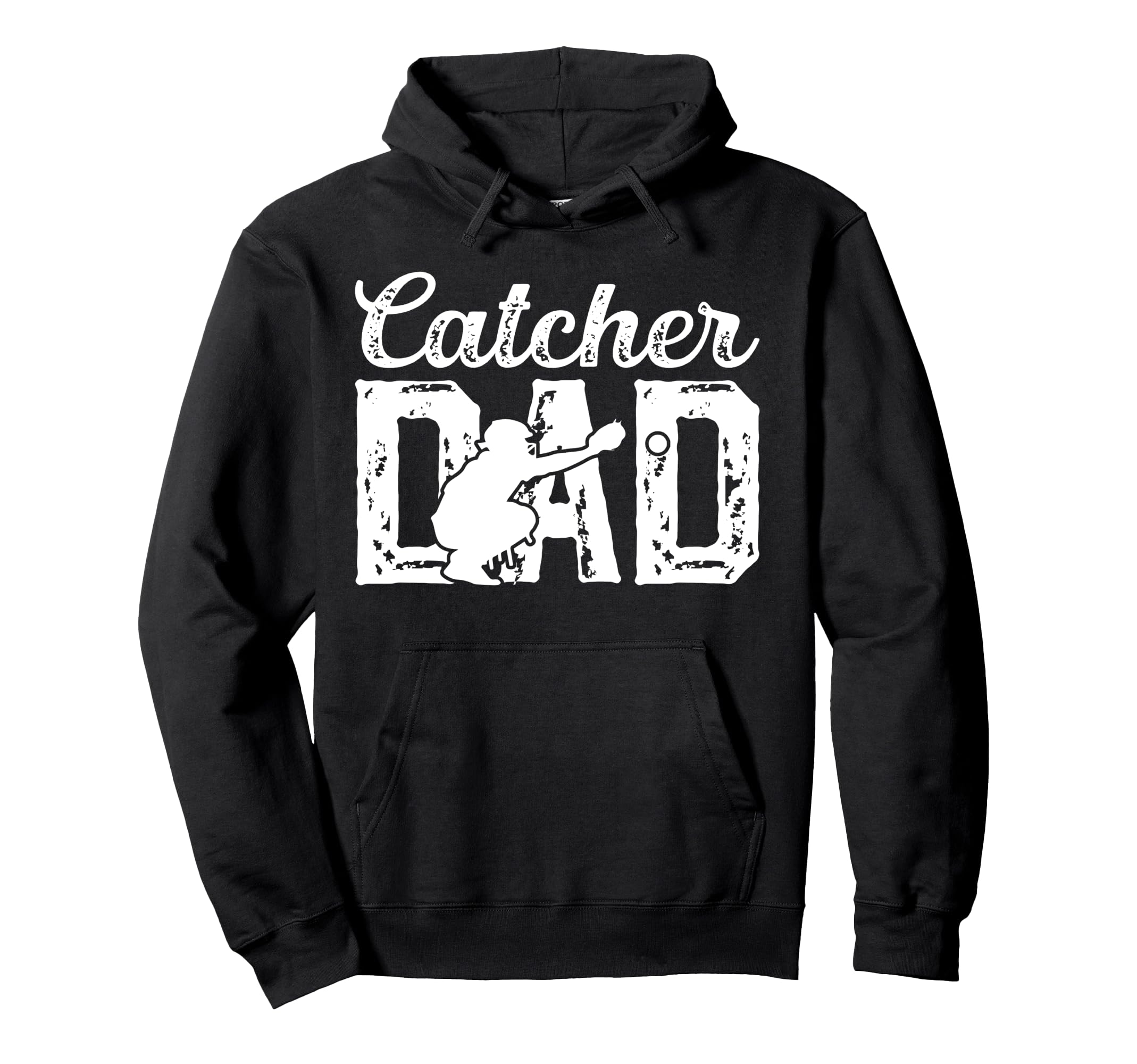 Baseball Catcher Dad Baseball Catcher Hoodie - Streetwear Style for Adults - T-Shirt, Sweatshirt, Hoodie