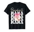 Baseball Mama Mothers Day Baseball Mom T-Shirt - Custom Art Print Unisex - T-Shirt, Sweatshirt, Hoodie