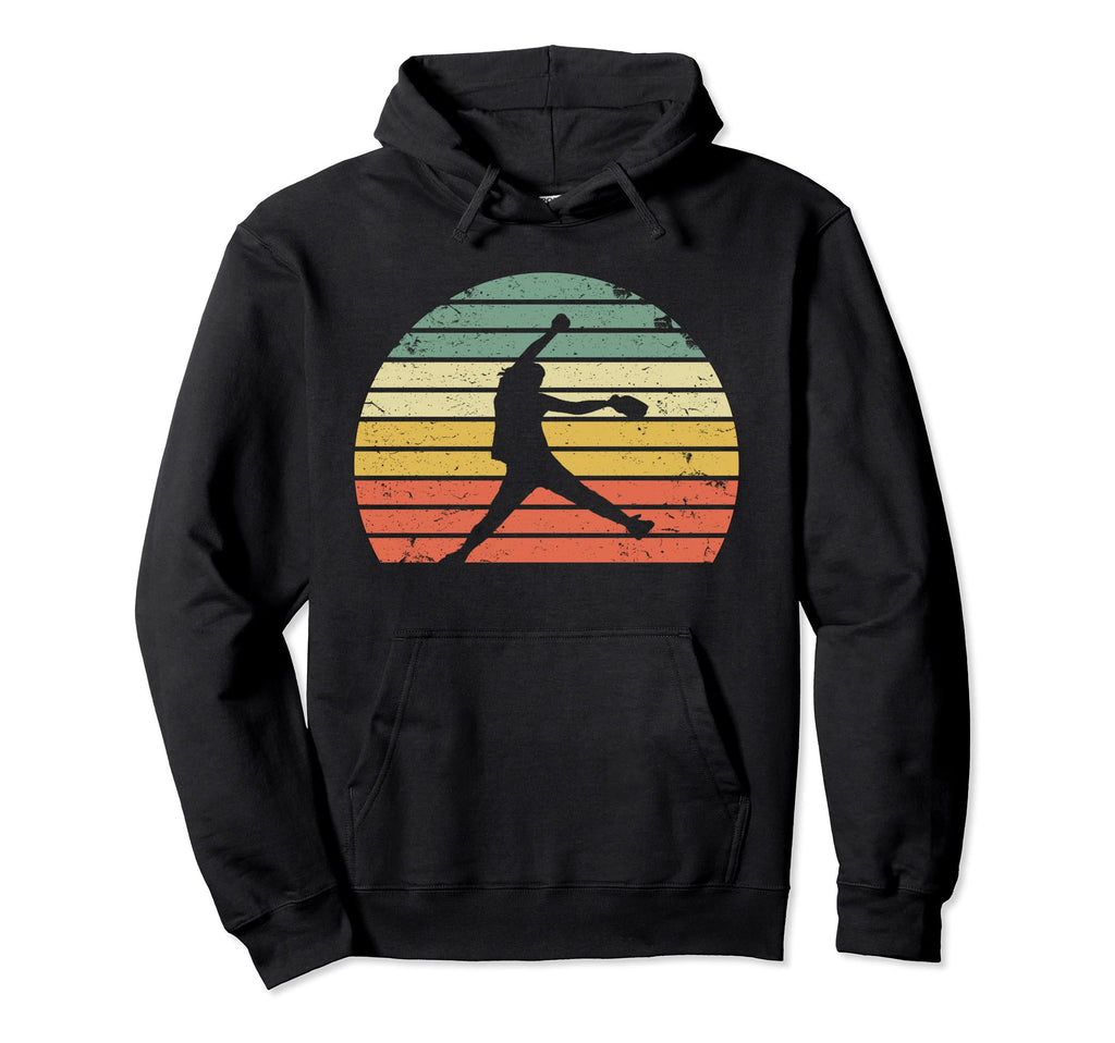 Softball Pitching Silhouette Hoodie - Casual Everyday Wear for Adults - T-Shirt, Sweatshirt, Hoodie