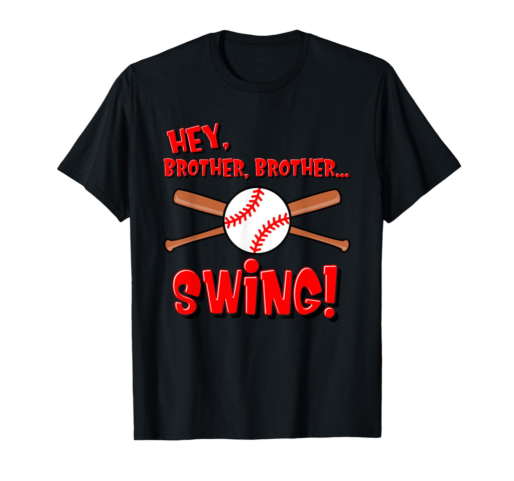 Funny Baseball Sister Hey T-Shirt - Casual Everyday Wear for Adults - T-Shirt, Sweatshirt, Hoodie