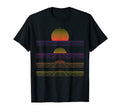 Outrun Synthwave Vaporwave Sunset T-Shirt - Minimalist Print Unisex - T-Shirt, Sweatshirt, Hoodie