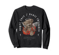 Aesthetic Streetwear Teddy Bear Sweatshirt - Aesthetic Graphic Men Women - T-Shirt, Sweatshirt, Hoodie