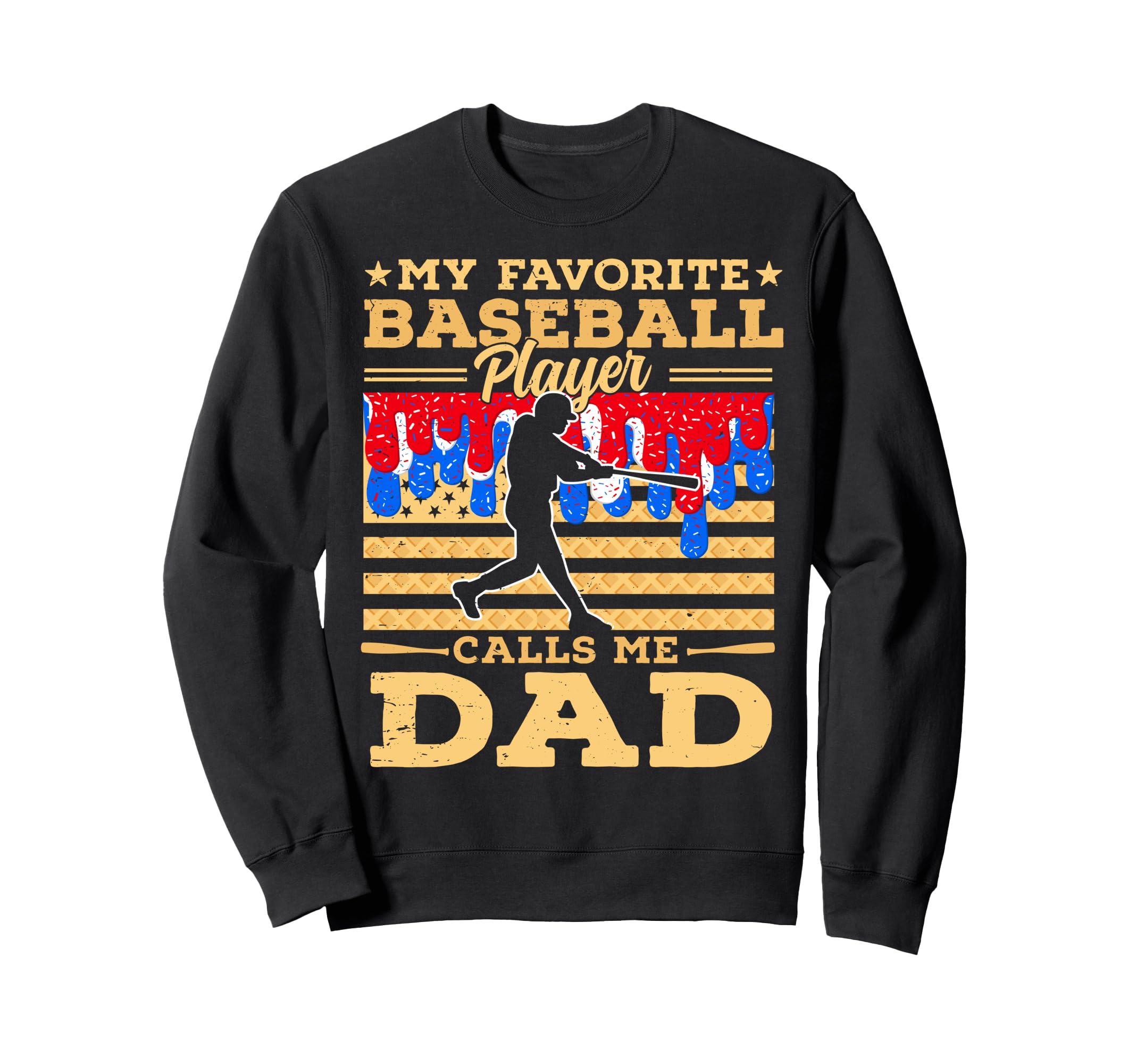 My Favorite Baseball Player Calls Me Sweatshirt - Minimalist Print Unisex - T-Shirt, Sweatshirt, Hoodie