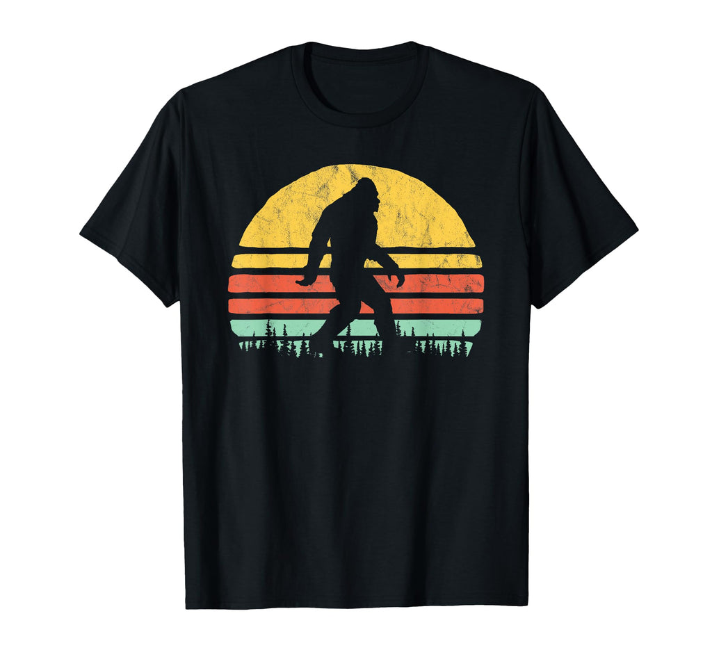 Bigfoot Hipster Vibe Seventies T-Shirt - Custom Art Print Men Women - T-Shirt, Sweatshirt, Hoodie