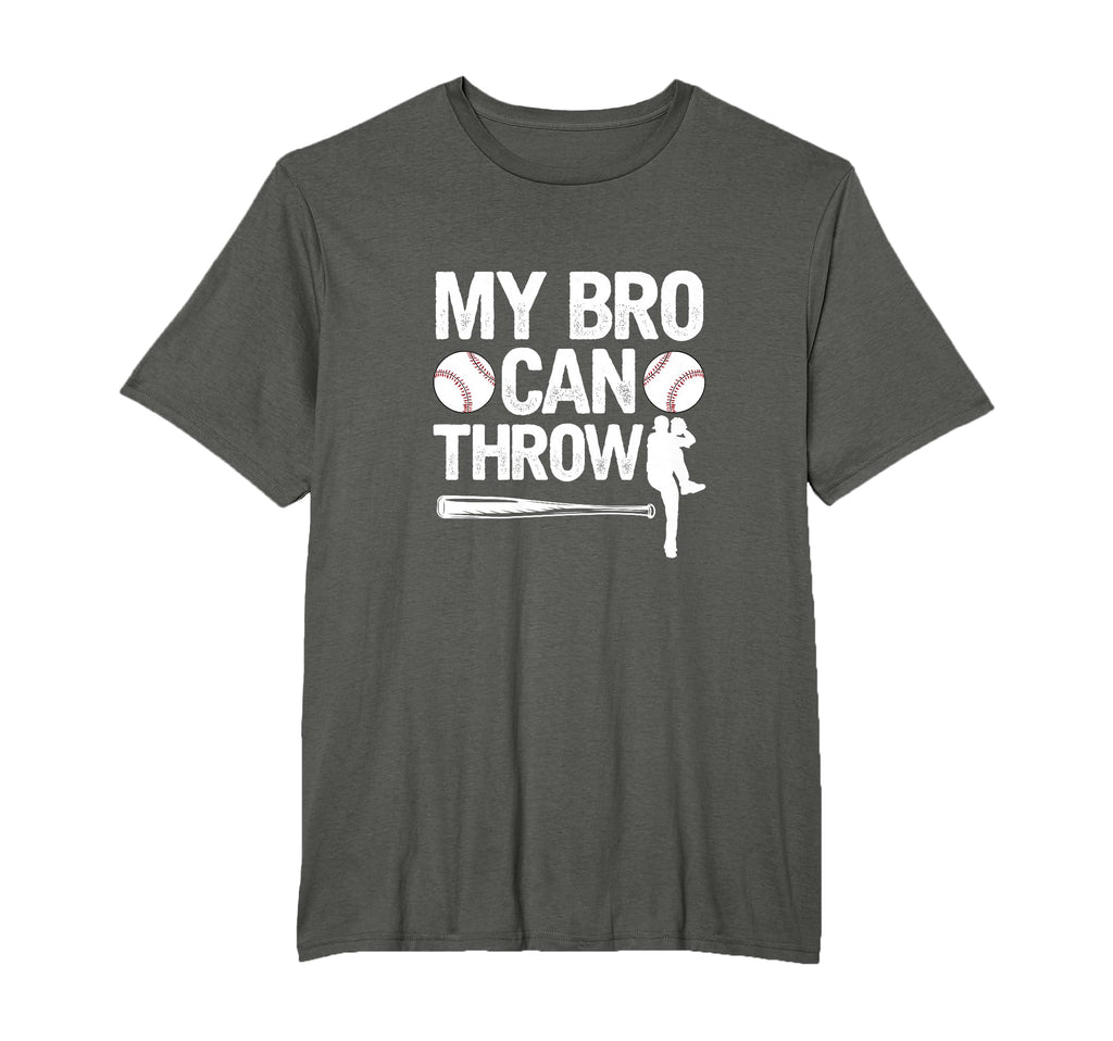 My Bro Can Throw Baseball Brother T-Shirt - Aesthetic Graphic Unisex - T-Shirt, Sweatshirt, Hoodie