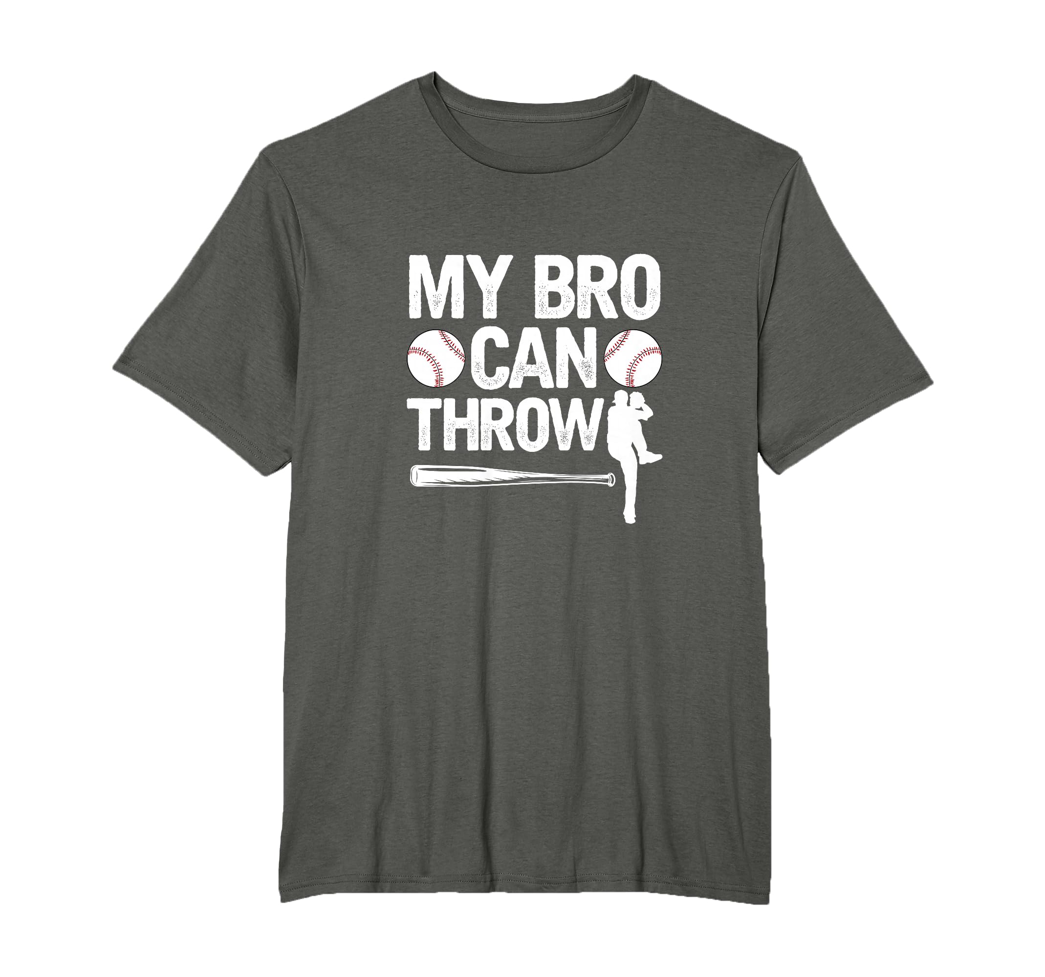 My Bro Can Throw Baseball Brother T-Shirt - Aesthetic Graphic Unisex - T-Shirt, Sweatshirt, Hoodie