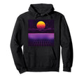 Outrun Synthwave Vaporwave Aesthetic 80S Hoodie - Graphic Print Men Women - T-Shirt, Sweatshirt, Hoodie