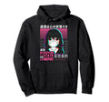 Boredom Japanese Anime Waifu Otaku Hoodie - Graphic Print for Adults - T-Shirt, Sweatshirt, Hoodie