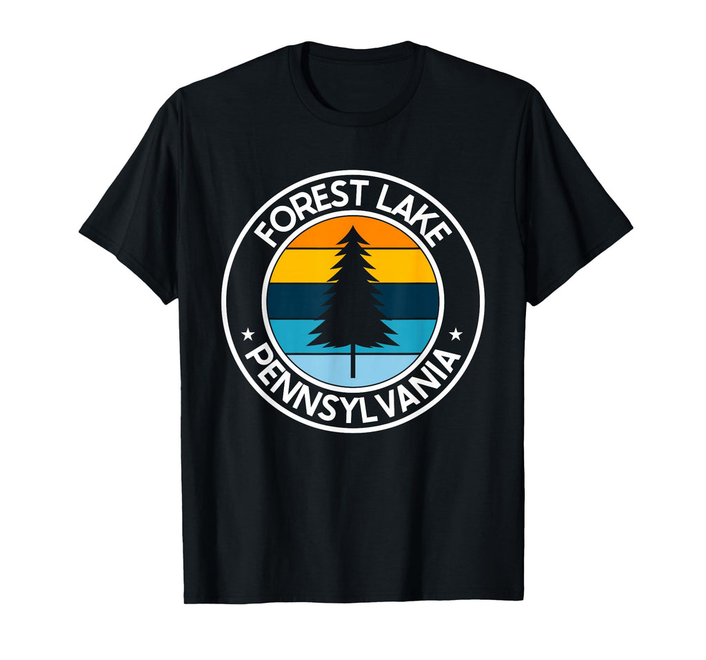 Forest Lake Pennsylvania Pa Usa City T-Shirt - Unique Graphic Men Women - T-Shirt, Sweatshirt, Hoodie