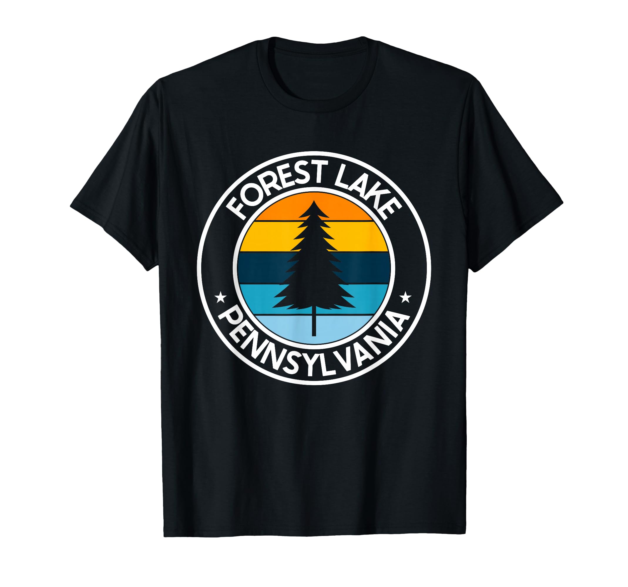 Forest Lake Pennsylvania Pa Usa City T-Shirt - Unique Graphic Men Women - T-Shirt, Sweatshirt, Hoodie