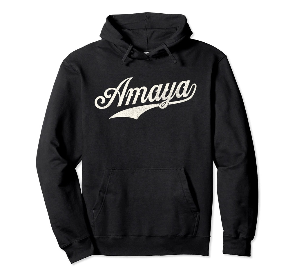 Amaya Name Amaya Given Name Distressed Hoodie - Unique Graphic Unisex - T-Shirt, Sweatshirt, Hoodie