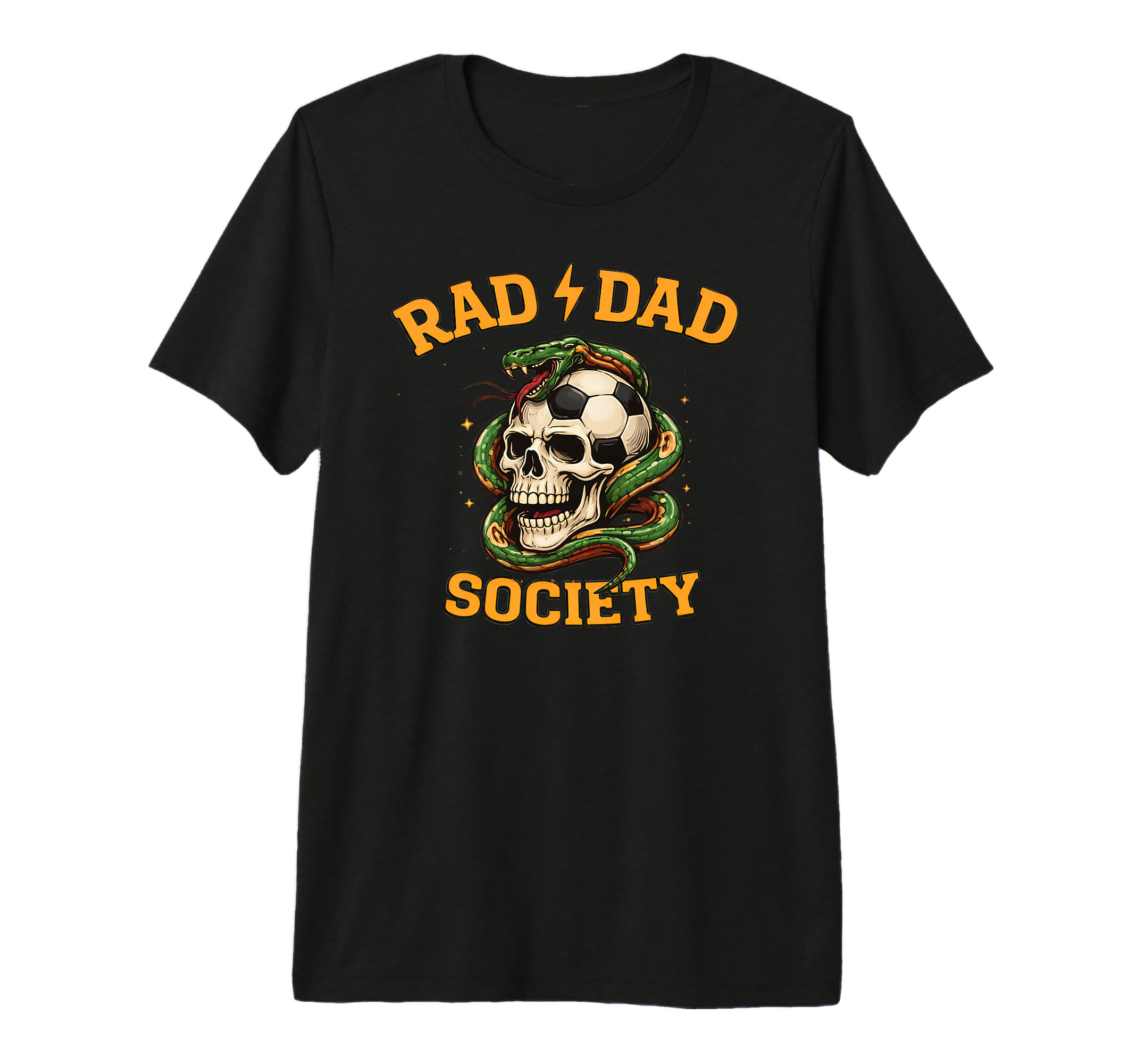 Soccer Father Rad Dad Society Gameday T-Shirt - Fun Novelty Design Unisex - T-Shirt, Sweatshirt, Hoodie