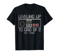 Leveling Up To Dad 2 Daddy Again T-Shirt - Fun Novelty Design for Adults - T-Shirt, Sweatshirt, Hoodie