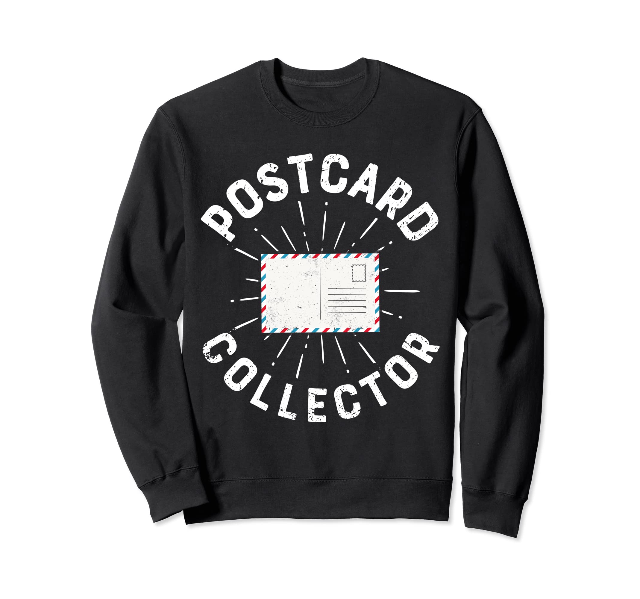 Postcard Collector Postcards Sweatshirt - Minimalist Print Men Women - T-Shirt, Sweatshirt, Hoodie