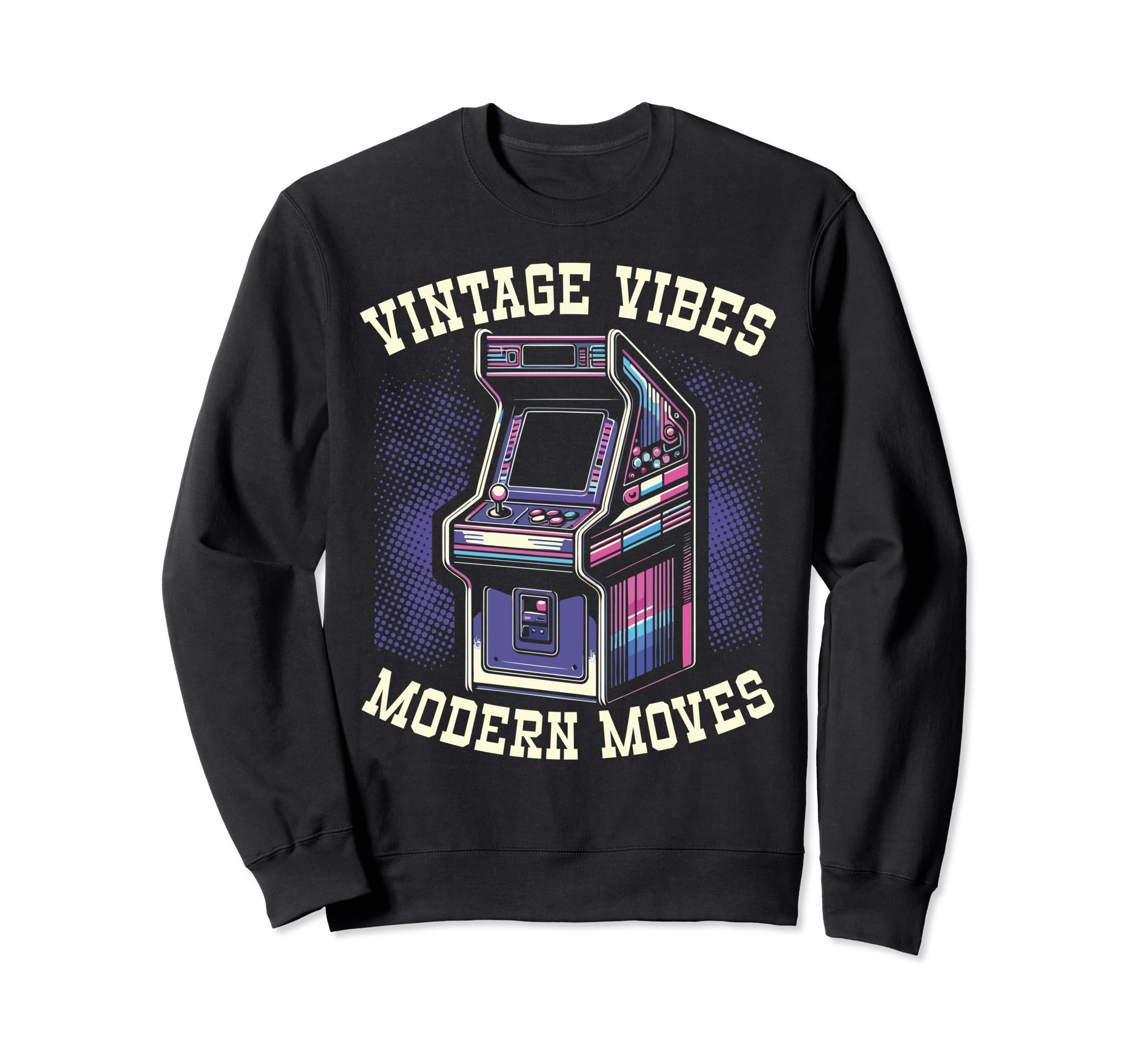 80S Arcade Nostalgia Pixel Art Video Sweatshirt - Minimalist Print Unisex - T-Shirt, Sweatshirt, Hoodie