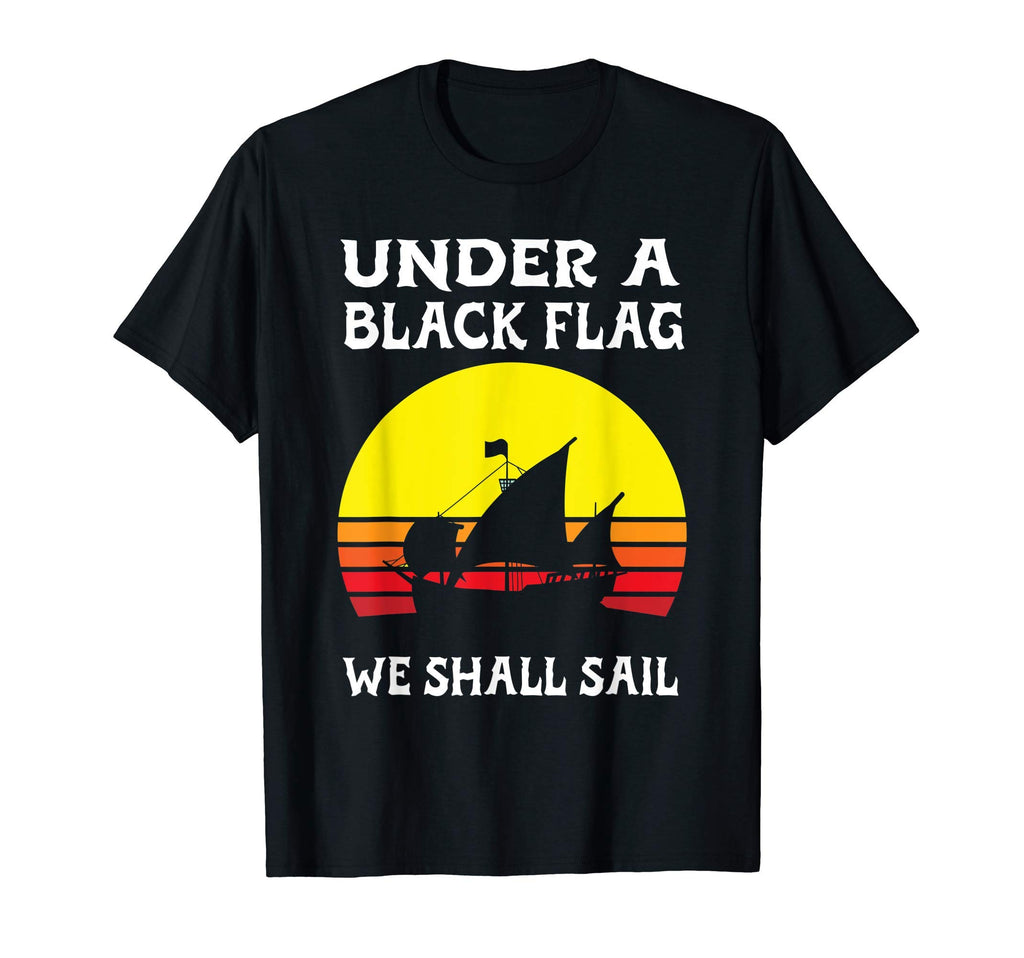 Pirate Sunset T-Shirt - Custom Art Print for Adults - T-Shirt, Sweatshirt, Hoodie