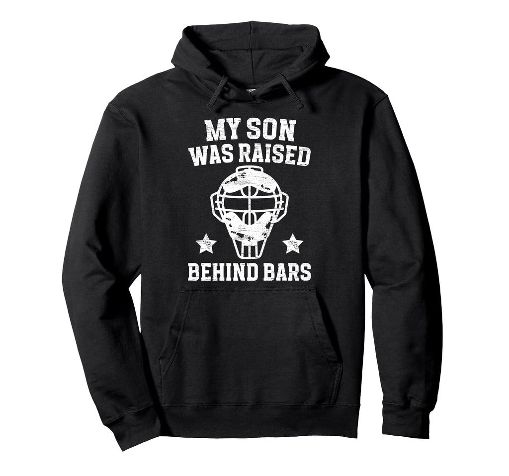 Baseball Catcher Dad Funny Dad Hoodie - Streetwear Style Men Women - T-Shirt, Sweatshirt, Hoodie