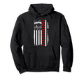 Patriotic Photographer Us Flag Camera Hoodie - Graphic Print Men Women - T-Shirt, Sweatshirt, Hoodie