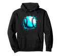 Paint Splash Baseball Ball Player Coach Hoodie - Minimalist Print Unisex - T-Shirt, Sweatshirt, Hoodie