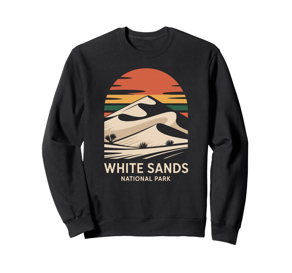 White Sands National Park New Mexico Sweatshirt - Unique Graphic Unisex - T-Shirt, Sweatshirt, Hoodie