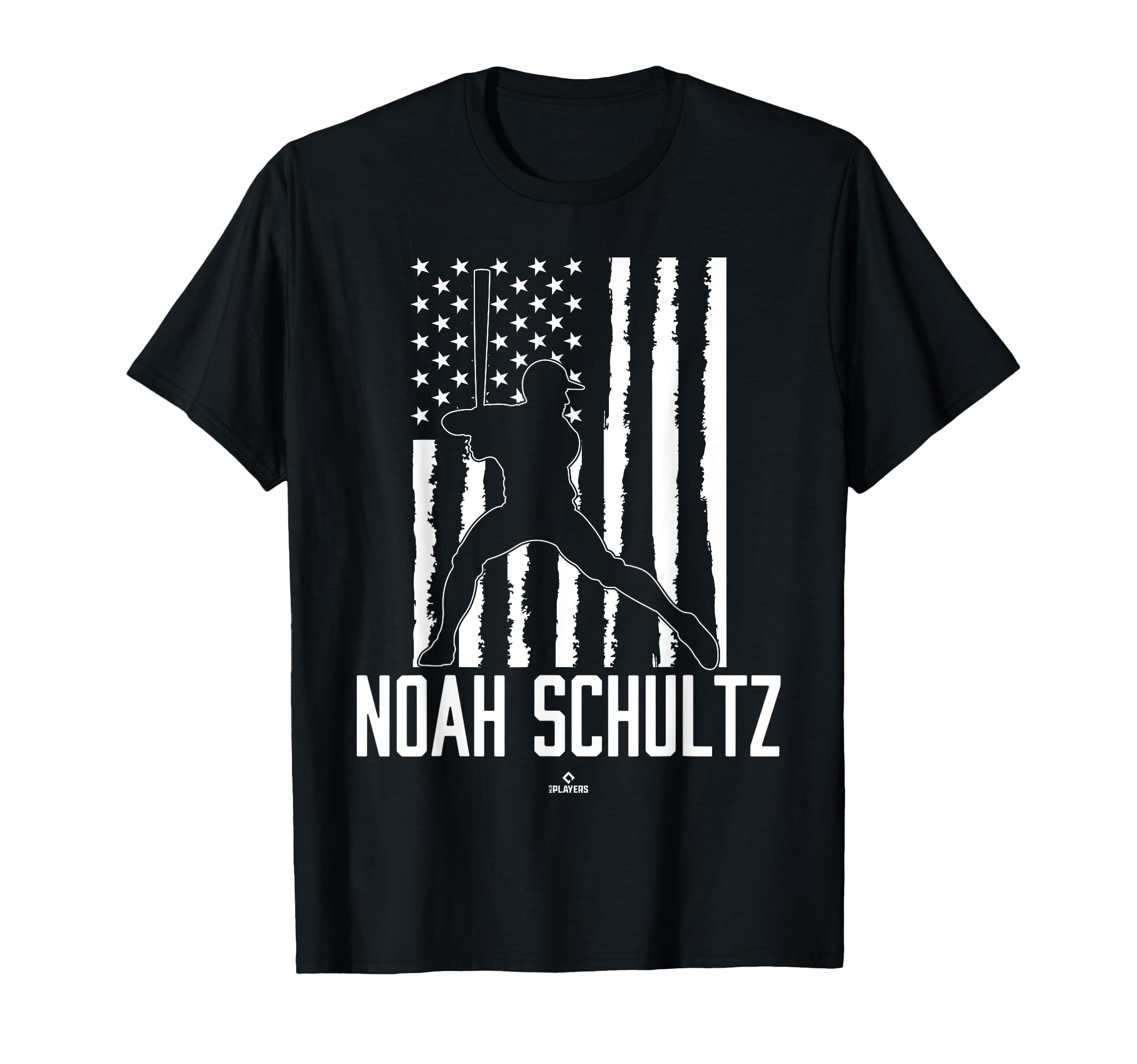 Distressed Flag Swing Noah Schultz T-Shirt - Minimalist Print for Adults - T-Shirt, Sweatshirt, Hoodie