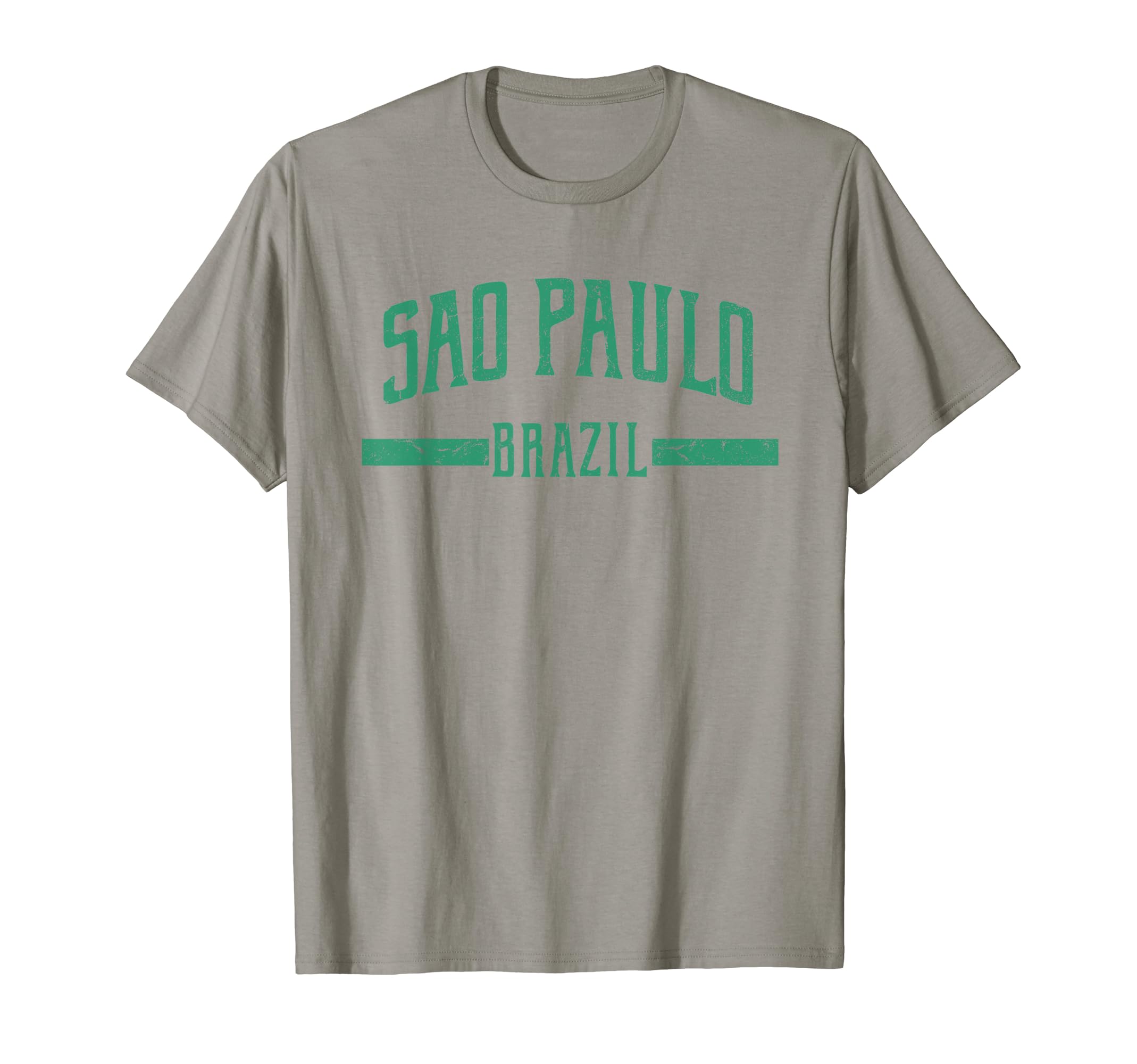 Sao Paulo Distressed T-Shirt - Casual Everyday Wear Men Women - T-Shirt, Sweatshirt, Hoodie