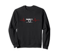 Rangefinder Camera Heartbeat Ekg Sweatshirt - Novelty Apparel Unisex - T-Shirt, Sweatshirt, Hoodie