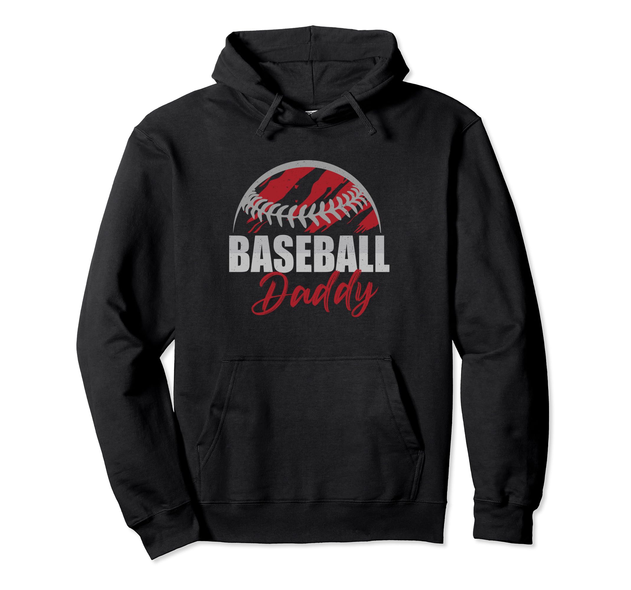 Baseball Daddy Life Gifts Fathers Day Hoodie - Minimalist Print Men Women - T-Shirt, Sweatshirt, Hoodie