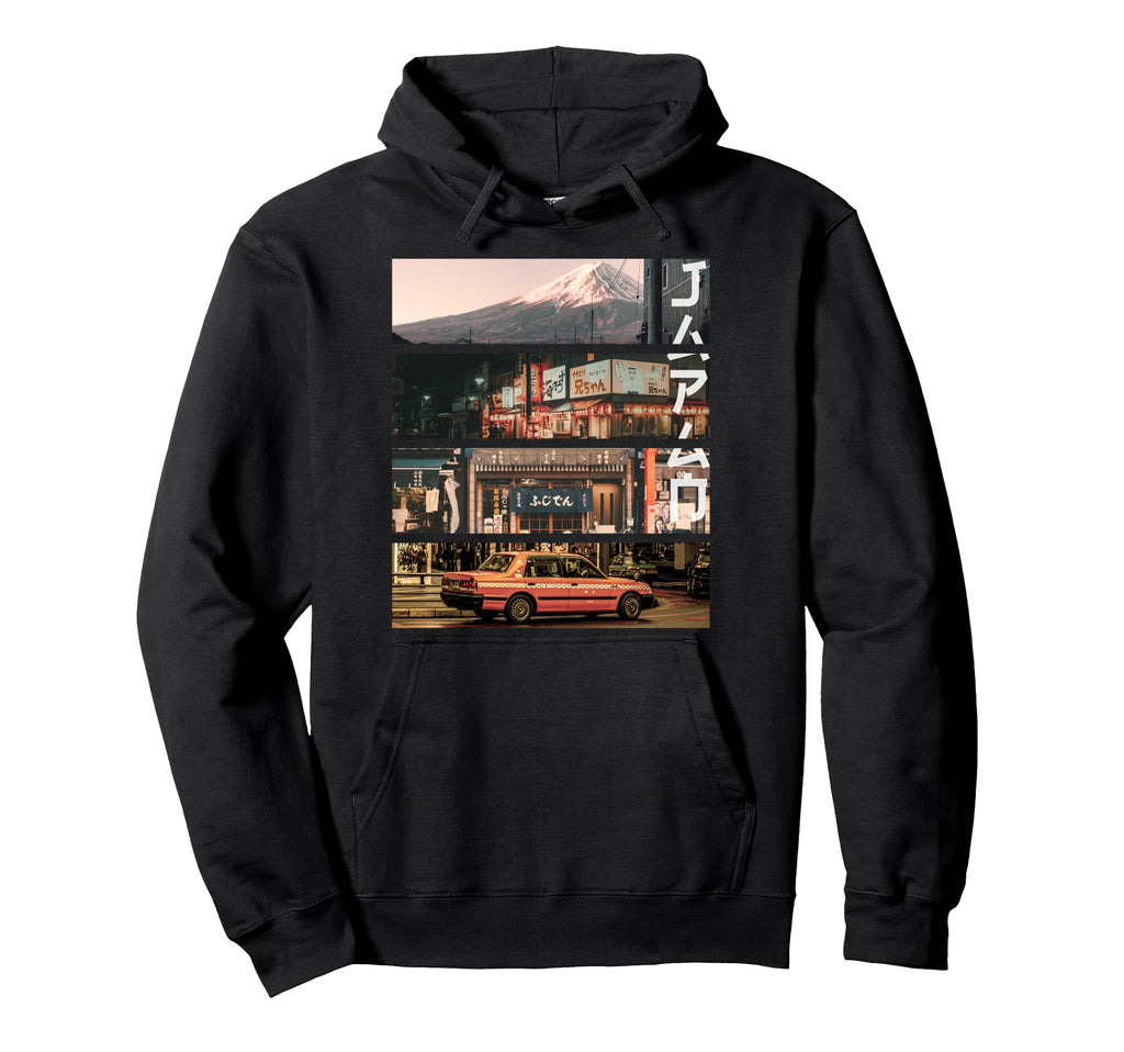Aesthetic Vaporwave Japan 80S 90S Hoodie - Minimalist Print Men Women - T-Shirt, Sweatshirt, Hoodie