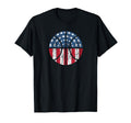 Basketball Red White And Blue T-Shirt - Minimalist Print Men Women - T-Shirt, Sweatshirt, Hoodie