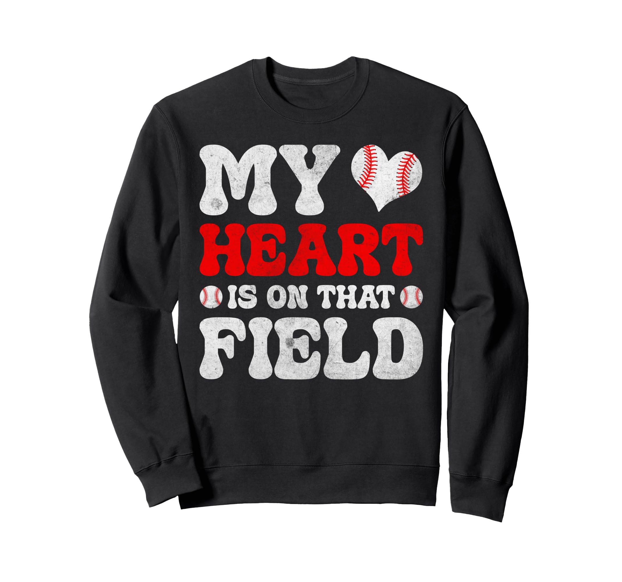 My Heart Is That Field Sweatshirt - Casual Everyday Wear for Adults - T-Shirt, Sweatshirt, Hoodie