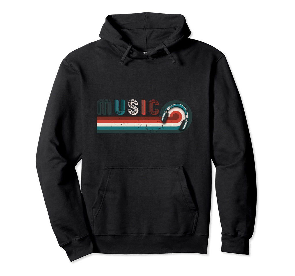 Music Hip Hop Old School Hoodie - Novelty Apparel Men Women - T-Shirt, Sweatshirt, Hoodie