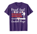Proud Aunt Baseball Player Aunt T-Shirt - Unique Graphic Men Women - T-Shirt, Sweatshirt, Hoodie