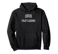 Ohio Frat Legend Funny Distressed Hoodie - Aesthetic Graphic Unisex - T-Shirt, Sweatshirt, Hoodie