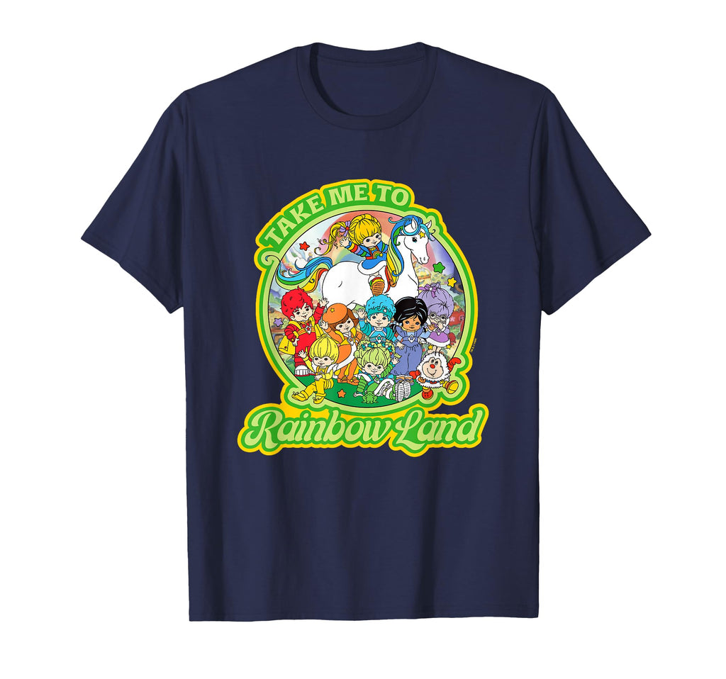Rainbow Brite Take Me To Rainbow Land T-Shirt - Trendy Graphic for Adults - T-Shirt, Sweatshirt, Hoodie