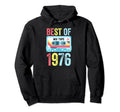 Best 1976 Cassette Tape Hoodie - Casual Everyday Wear Unisex - T-Shirt, Sweatshirt, Hoodie