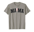 Baseball Mama Rocks Lightning T-Shirt - Aesthetic Graphic for Adults - T-Shirt, Sweatshirt, Hoodie