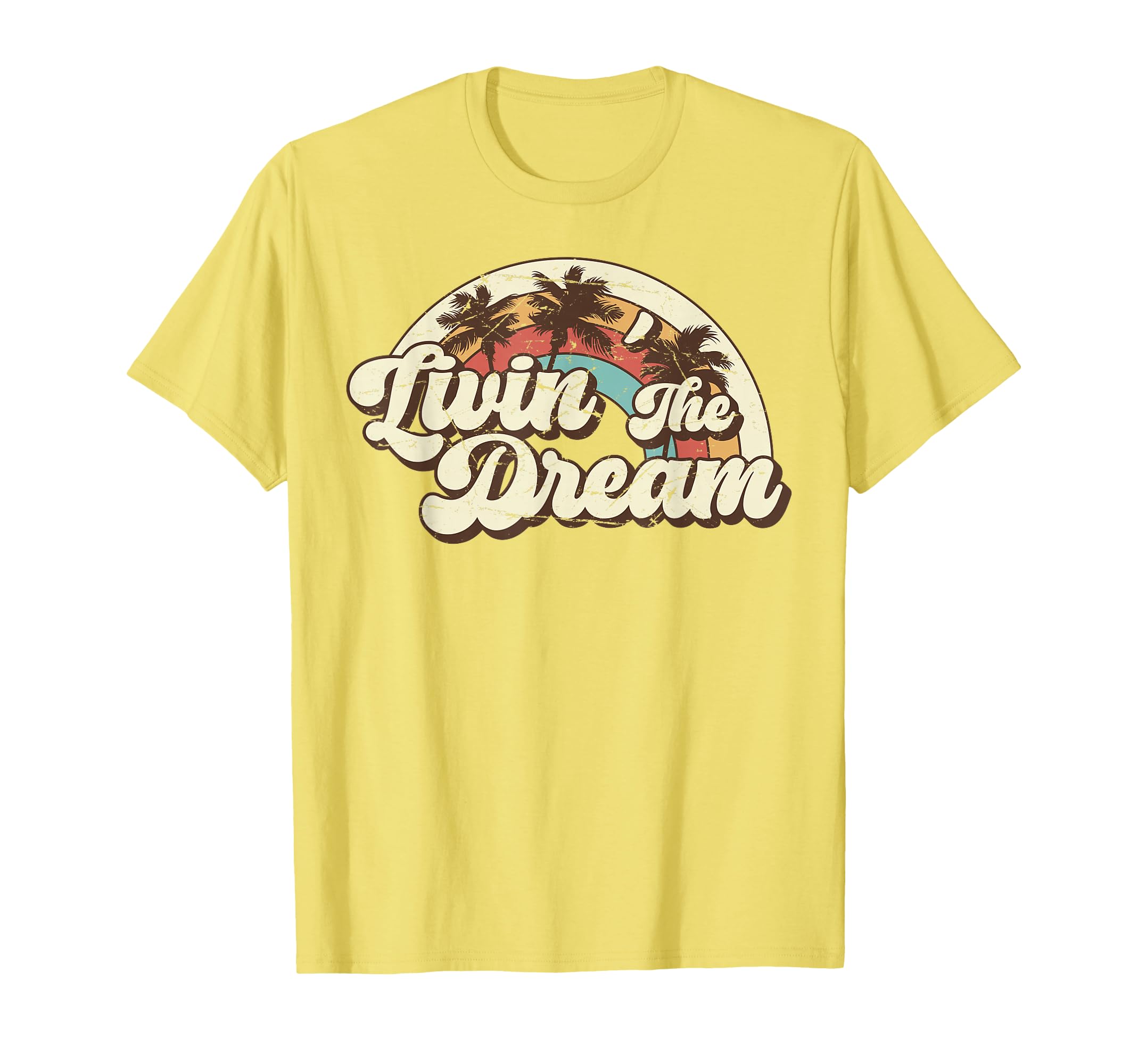 Livin Dream 70S 80S T-Shirt - Graphic Print Unisex - T-Shirt, Sweatshirt, Hoodie