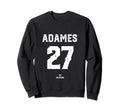 Willy Adames 27 Mlbpa Milwaukee Sweatshirt - Novelty Apparel Men Women - T-Shirt, Sweatshirt, Hoodie
