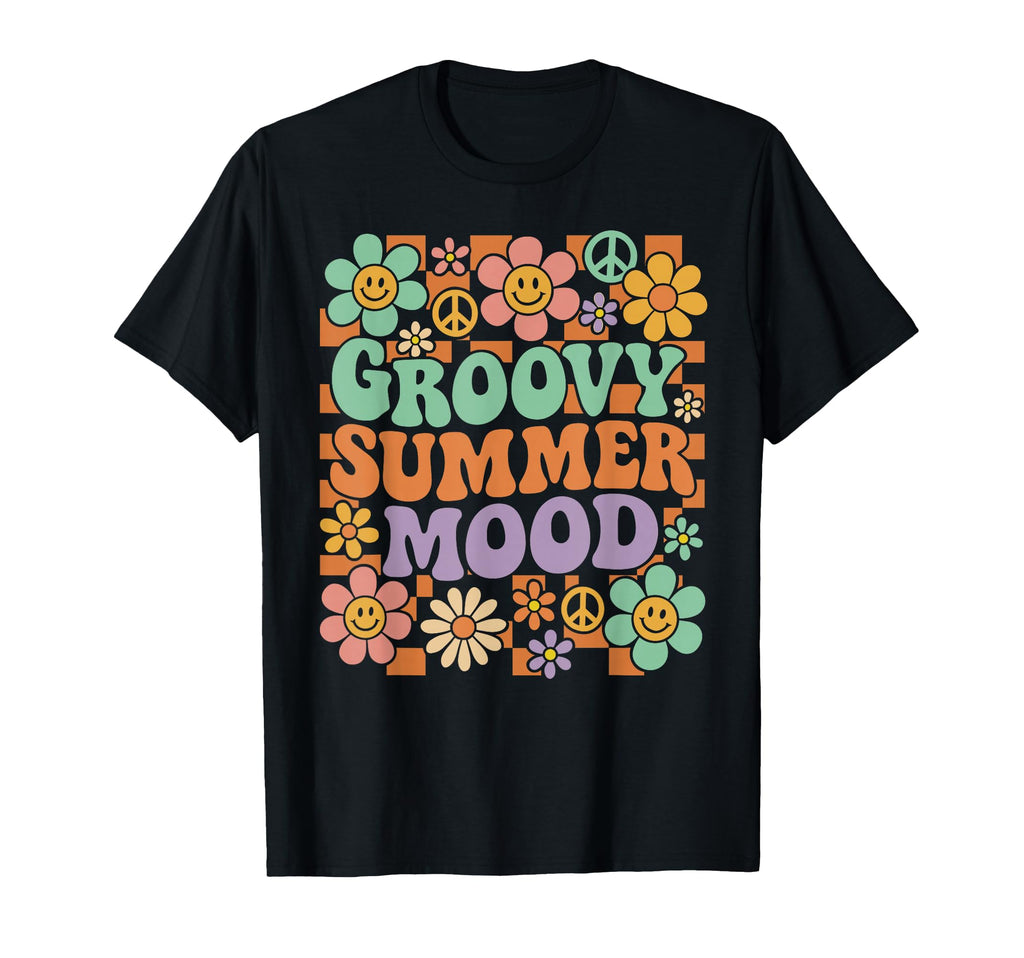 Groovy Summer Mood 70S T-Shirt - Graphic Print Unisex - T-Shirt, Sweatshirt, Hoodie