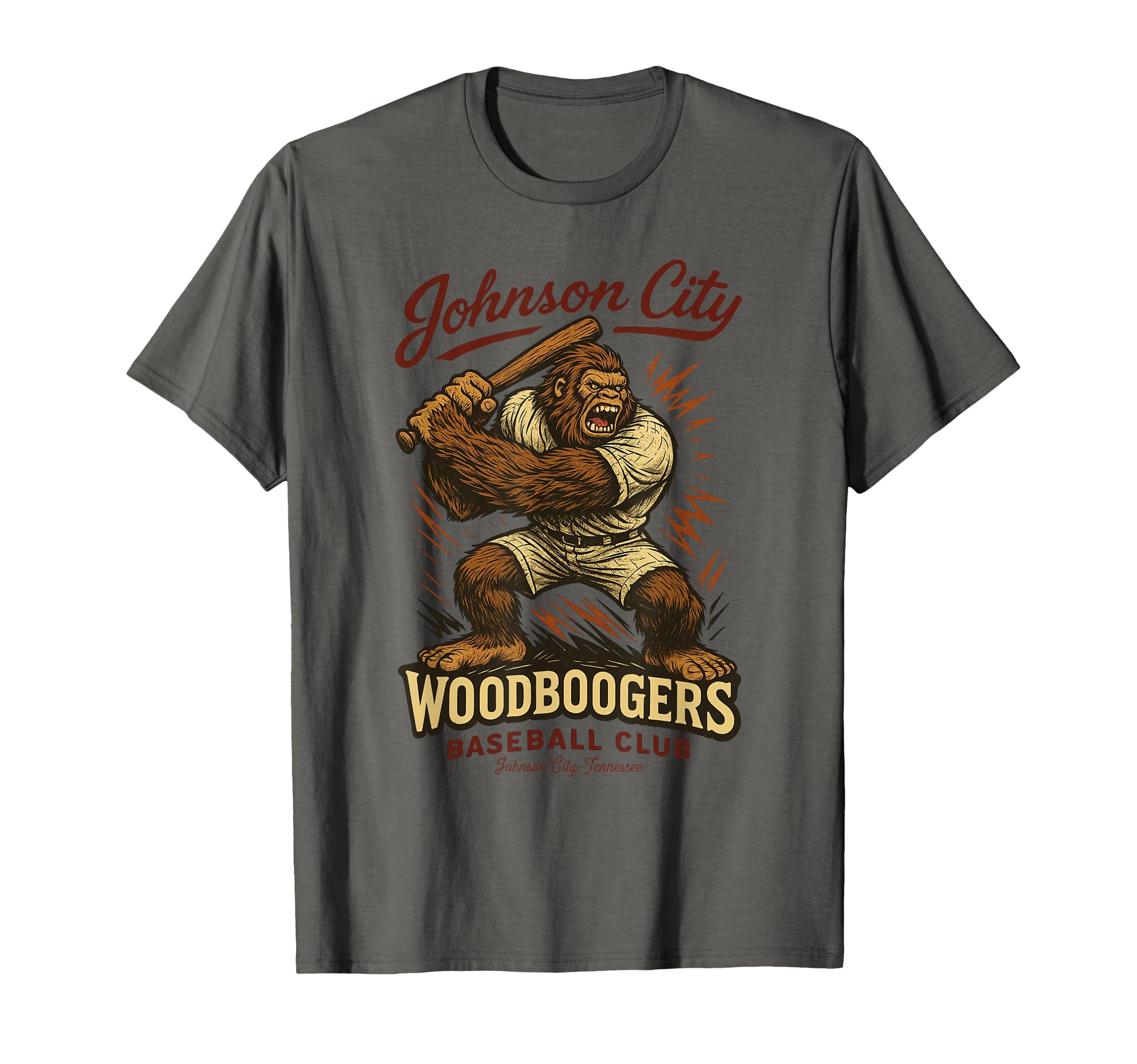 Johnson City Woodboogers Baseball Club T-Shirt - Unique Graphic for Adults - T-Shirt, Sweatshirt, Hoodie