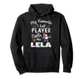 My Favorite T Ball Player Calls Me Lela Hoodie - Fun Novelty Design Unisex - T-Shirt, Sweatshirt, Hoodie