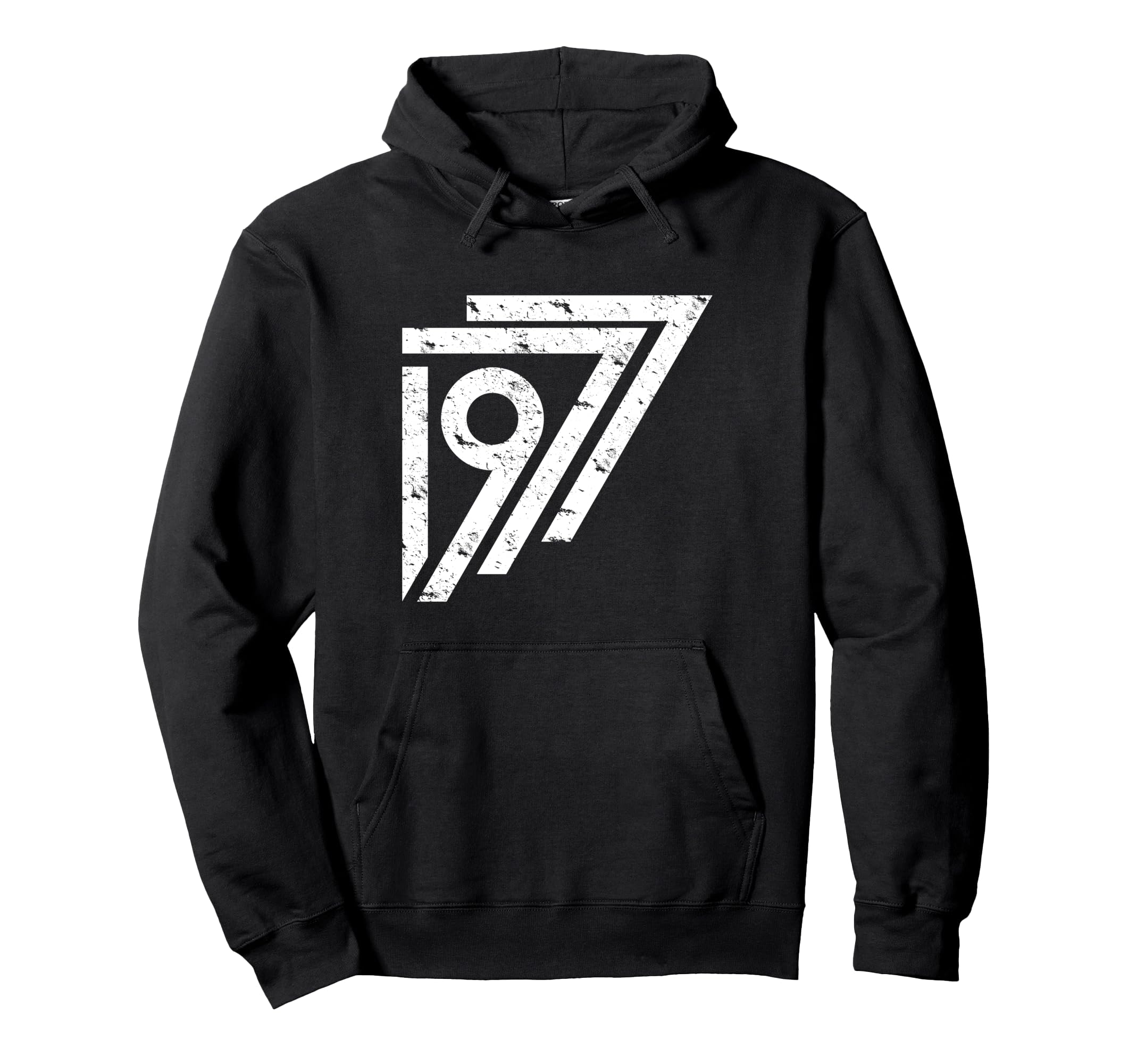 1977 Birthday Grunge Alternative Distressed Hoodie - Graphic Print Unisex - T-Shirt, Sweatshirt, Hoodie