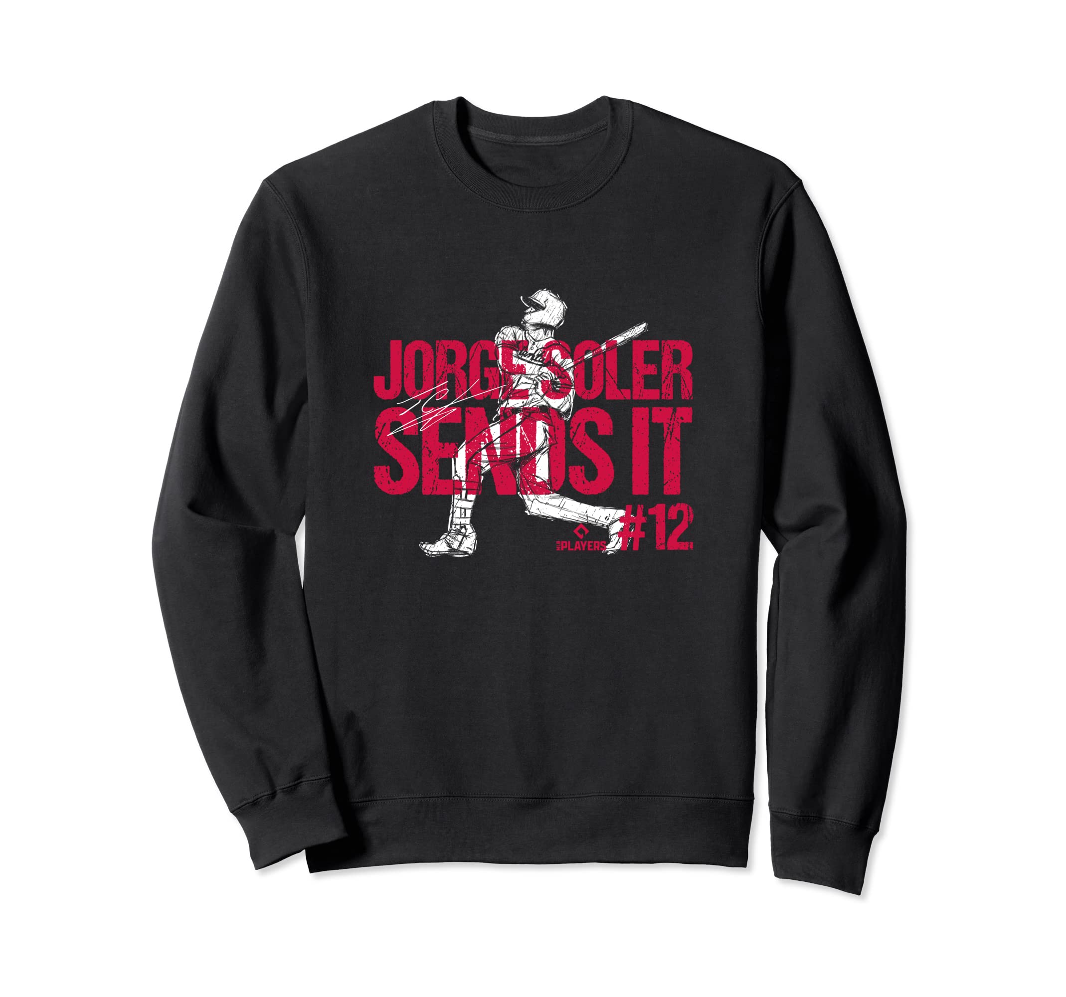 Jorge Soler Sends It Mlbpa Atlanta Sweatshirt - Trendy Graphic Men Women - T-Shirt, Sweatshirt, Hoodie