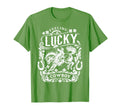 Feeling Lucky Western Cowboy St T-Shirt - Novelty Apparel for Adults - T-Shirt, Sweatshirt, Hoodie