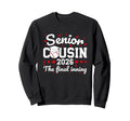 Senior Cousin 2026 Final Inning Sweatshirt - Minimalist Print for Adults - T-Shirt, Sweatshirt, Hoodie