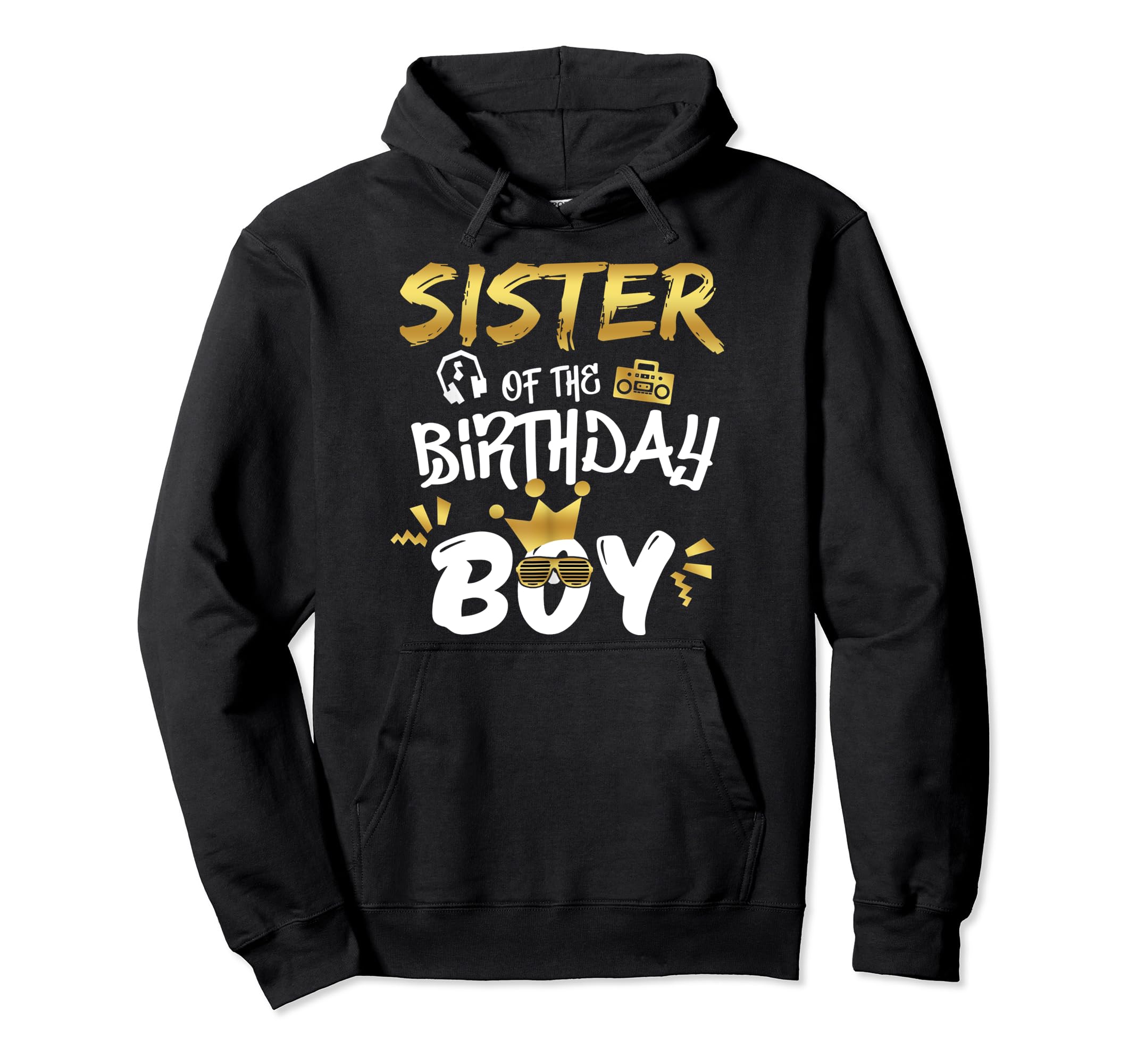 Sister Birthday Notorious One Old Hoodie - Fun Novelty Design for Adults - T-Shirt, Sweatshirt, Hoodie