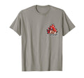 Cheerleader Mom Game Day Cheer Front Back T-Shirt - Novelty Apparel Unisex - T-Shirt, Sweatshirt, Hoodie