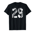 White Baseball Number 29 Jersey Player T-Shirt - Trendy Graphic Unisex - T-Shirt, Sweatshirt, Hoodie